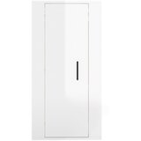  Zidni TV ormarić bijela visokog sjaja 40x34,5x80 cm | shoptok.hr
