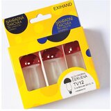  Komplet od 3 zamenskih sijalica MUSHROOM E10/20V/0,1A crvene Cene