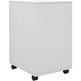 vidaXL mobilni ormarić za spise svjetlosivi 39 x 45 x 67 cm čelični | shoptok.hr