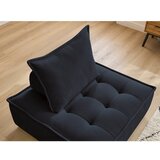 Bobochic Paris Temno moder fotelj iz tkanine bouclé Elisa – | Shoptok.si