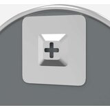 vidaXL Zidno ogledalo srebrno Ø 30 cm okruglo | shoptok.hr