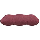 vidaXL Jastučići za sjedenje 4 pcs Vinska crvena 45 x 45 x 12 cm | shoptok.hr