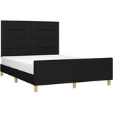  Okvir za krevet bez madraca crni 140x200 cm od tkanine | Eponuda.ba