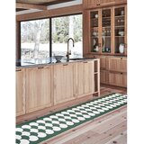 Pappelina zelen/kremno bel zunanji in notranji tekač 70x150 cm poppy oregano – | Shoptok.si