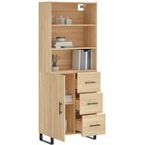  Visoka komoda hrasta sonome 69,5x34x180cm od konstruiranog drva | shoptok.hr