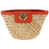 Pinko Torbe LOVE SUMMER BUCKET Oranžna | Shoptok.si