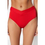 Trendyol Red V Cut High Waist Bikini Bottom | ePonuda.com