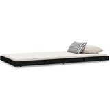 Maison Chic Posteljni okvir - Enojna postelja - Postelja za odrasle črn 100x200 cm trdna borovina-J8333, (21772557) | Shoptok.si
