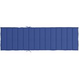  Jastuk za ležaljku kraljevsko plavi 200x50x3 cm tkanina Oxford | Eponuda.com