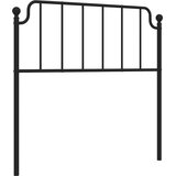  The Living Store Kovinsko posteljno vzglavje črno 100 cm - Vzglavje, (21502514) | Shoptok.si