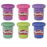 PLAY-DOH set bleščečih plastelinov - 6 kosov Cene