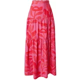 Compania Fantastica Suknja svijetloroza / crvena / bijela