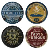 Fanattik Fast & Furious Set of 4 Vintage Style Coasters ( 073039 ) | Eponuda.com