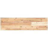  Plutajuće police 2 kom 80x20x2 cm Neobrađeno puno drvo akacije | shoptok.hr
