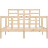  Za krevet od masivnog drva 150 x 200 cm 5FT veliki bračni | shoptok.hr
