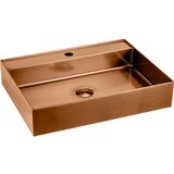 Sapho Umivalnik iz nerjavečega jekla v bakreni barvi 55x42 cm Aurum – | Shoptok.si