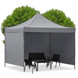 Vrtni šator, dimenzija 3 × 3 m, sive boje | shoptok.hr