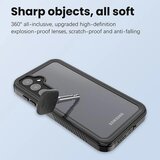 ShellBox Vodoodporno 360° ohišje IP68 za Samsung Galaxy A55 5G - Črno | Shoptok.si