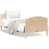  Okvir kreveta bez madraca 75 x 190 cm od masivne borovine | shoptok.hr