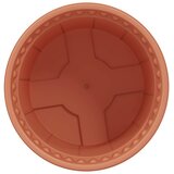  Okrugla saksija za cveće 24 pcs Crvena cigla Ø 15 x 12 cm | shoptok.hr