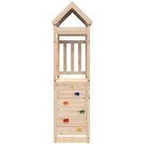  Igraći Toranj Smeđa 110.5 x 52.5 x 215 cm Čvrsto borovo drvo | shoptok.hr
