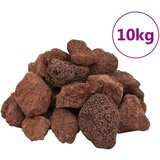  Vulkansko kamenje 10 kg crveno 5 - 8 cm | shoptok.hr