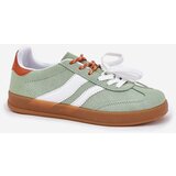 Boto Low Women's Sneakers With Double Lacing Green Ventus | shoptok.hr