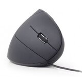 Gembird MUS-ERGO-01 Ergonomski 6-tastera opticki mis, crna 95mm | Eponuda.com
