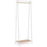 YES EVERYDAY Bel/v naravni barvi jeklen obešalnik 63x180 cm Haldor – | Shoptok.si