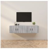  Zidni TV ormarići 2 kom boja sivog hrasta sonome 80x34 5x40 cm | shoptok.hr