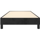  Okvir za krevet s oprugom crni 90x190 cm baršunasti | shoptok.hr