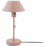 Leitmotiv Svetlo roza namizna svetilka s kovinskim senčnikom (višina 36 cm) Office Retro - Leitmotiv