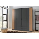 Boxxx omara za oblačila, barve grafita, hrast artisan | Shoptok.si