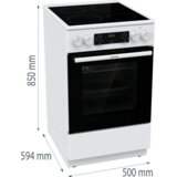 Gorenje Steklokeramični štedilnik GEC5C61WG | Shoptok.si