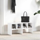  Stalak za cipele koji se može složiti bijeli 89,5x30x40 cm | shoptok.hr