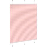  Plisirana zavjesa Roza 110x100 cm Širina tkanine 109,4 cm Poliester | shoptok.hr