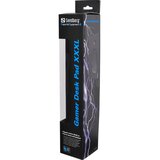 Sandberg Gamer Desk Pad XXXL (90x45) podloga za miško, črna | Shoptok.si
