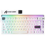 Attack Shark gaming tastatura R85HE magnetic Switches/8KHz/RT/Snap tap/dks/mt/tgl/starry white Cene