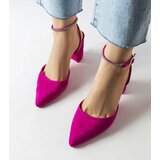 Gemre Pink block heel pumps Stella | ePonuda.com