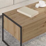  Kava Stol s ladicama Umjetnička hrastovina 100 x 46 x 40 cm | Eponuda.com