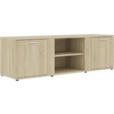 Maison Chic TV omarica - TV stojalo - Televizijska omarica sonoma hrast 120x34x37 cm iverna plošča, (21700682) Cene
