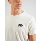 Iriedaily Majica 'Slowpresso' črna / off-bela | Shoptok.si