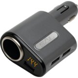 Sal Auto punjač za smartphone, 5V / 3.1 A max., 3 x USB - SA 061, Crni | Eponuda.ba