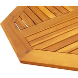Stolna ploča 80x80x2,2 cm osmerokutna od masivnog drva bagrema | shoptok.hr