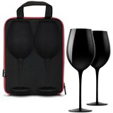 Etui Futrola s čašama za vino diVinto - crna | shoptok.hr