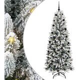 vidaXL Umestno božično drevo med 300 LED Bela 78 x 78 x 210 cm | Shoptok.si