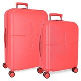 PepeJeans ABS Set kofera 2/1 - Fuchsia | ePonuda.com