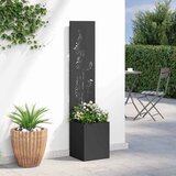  Privatnost u vrtu Crna 32 x 32 x 150 cm Hladno valjana čelična | Eponuda.ba