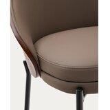 Kave Home Smeđa barska stolica (visine sjedala 65 cm) Eamy – | shoptok.hr