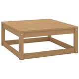 Maison Chic Vrtni stolček - Vrtni stoli za noge 70x70x30 cm medeno rjava trdna borovina JS874, (21877281) | Shoptok.si